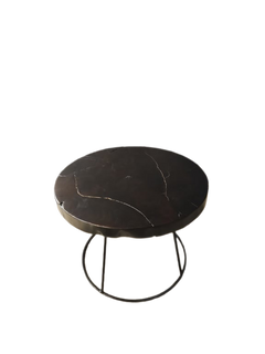 Table basse ronde Kraton par Dutch Bone - face