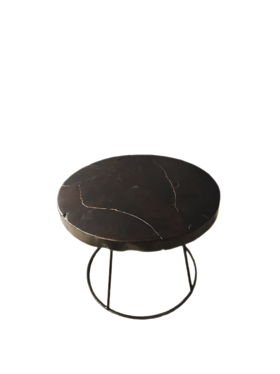 Table basse ronde Kraton par Dutch Bone