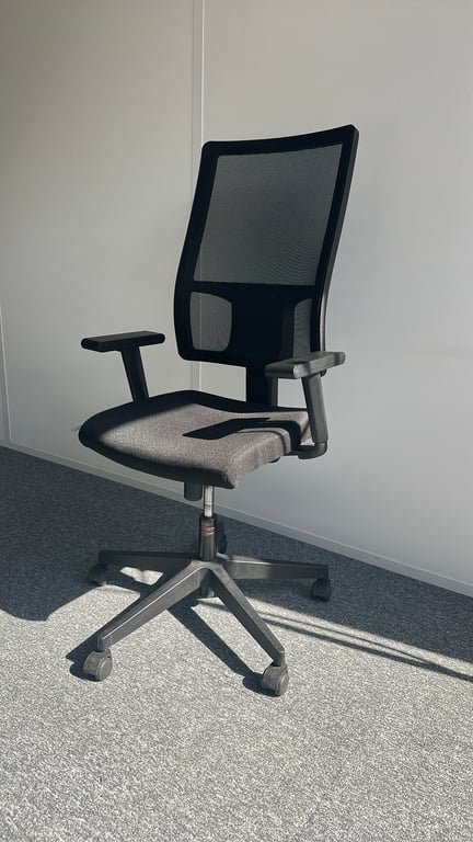 Fauteuil de bureau Noir - 3-4