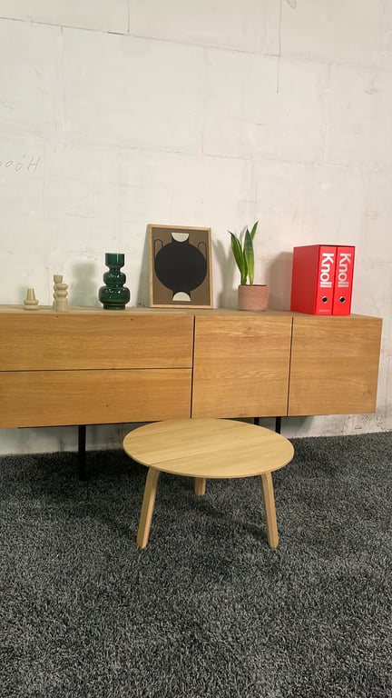 Table basse 60x60 chêne Hay - Bella - ambiance