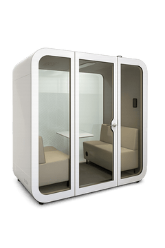 Cabine acoustique 4 places QuietOffice Quattro