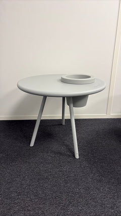 Table basse ronde 60x60 Fatboy - Light Grey - 3-4