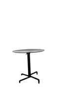 Table ronde de cafétéria 80x80 Noire - Nardi Vega