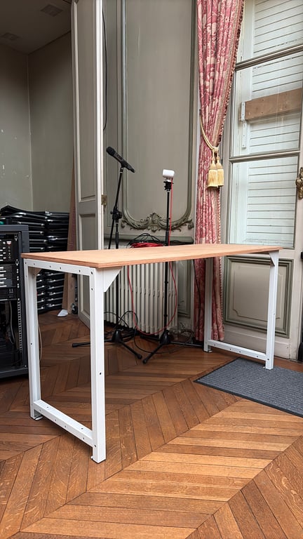Table Haute Rectangulaire - 3-4