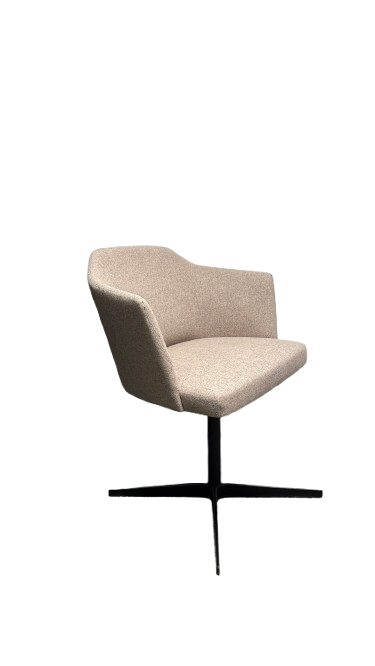 Chaise de réunion Crassevig Crème