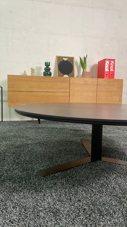 Table basse ronde Aspa 40 - Viccarbe - Ø 120 cm - ambiance