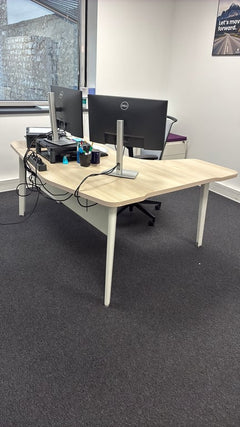 Bureau d'angle 160x131 - Retour gauche - 3-4