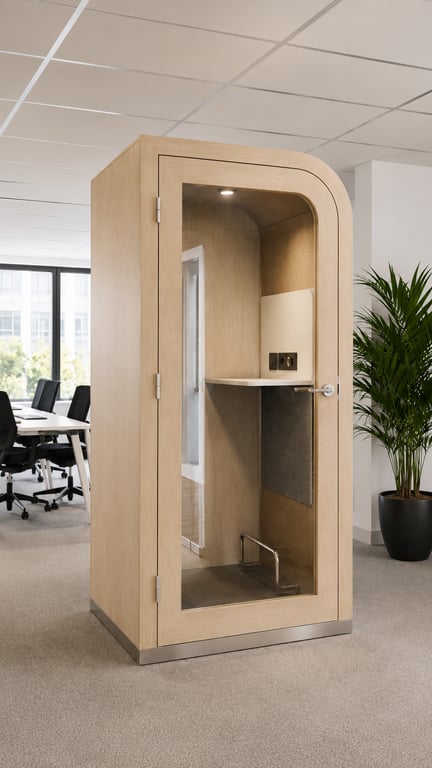 Cabine acoustique 1 place SBS - Solo
