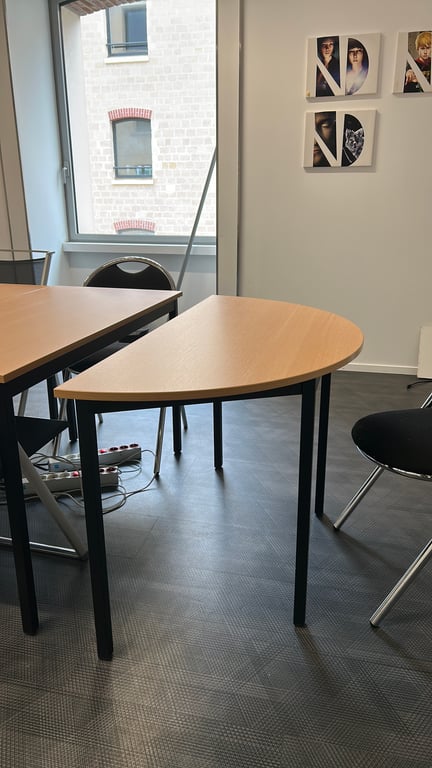 Table polyvalente 120x60 Chêne et Métal - 3-4
