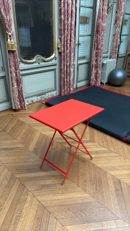 Table d'extérieur rectangulaire rabattable - 3-4