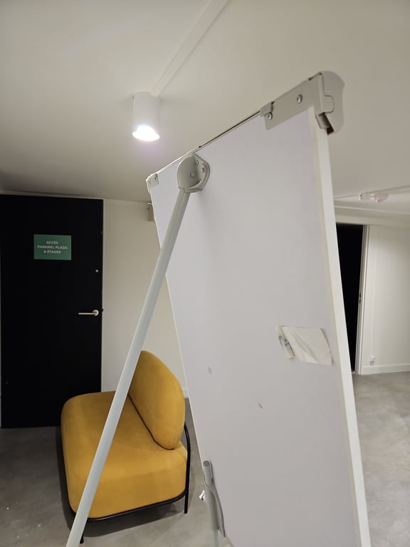 Tableau blanc pour feutres Velleda