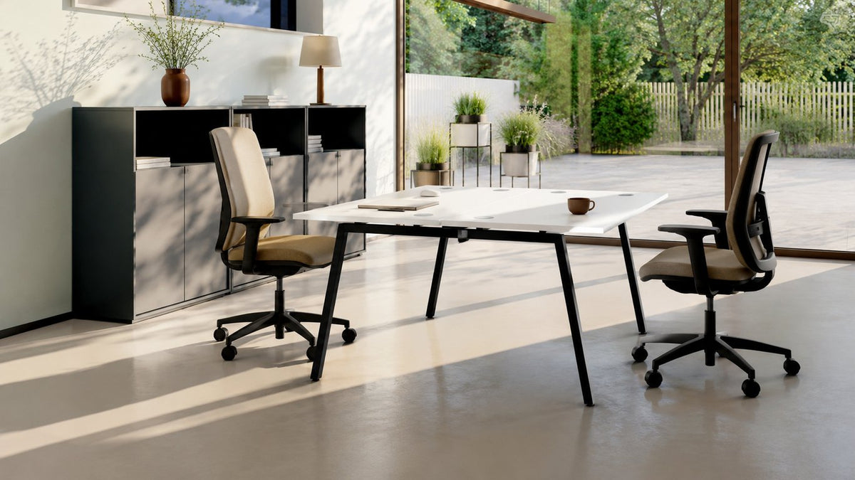 Bench 2 postes 140x160 Harmony - Cinétic Pied A