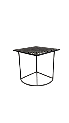 Table basse 40x40 Métal noir Petite Friture