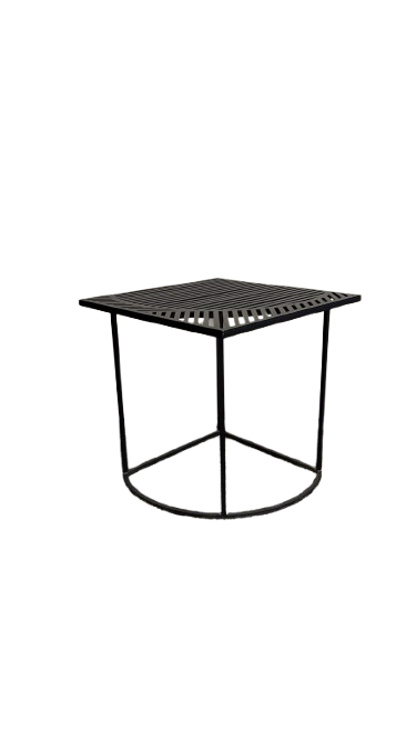 Table basse 40x40 Métal noir Petite Friture