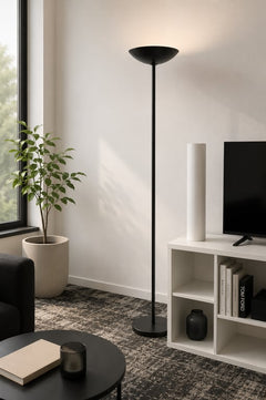 Lampe sur pied 190cm Noire