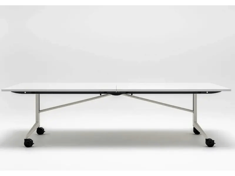 Table rectangulaire rabattable 280x120 marsarl - 3-4