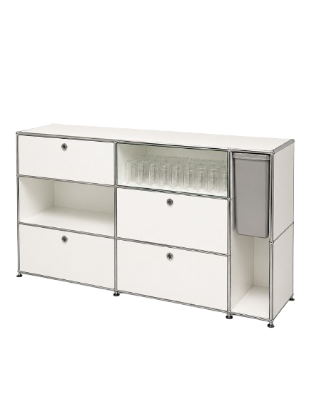Armoire basse USM avec clé