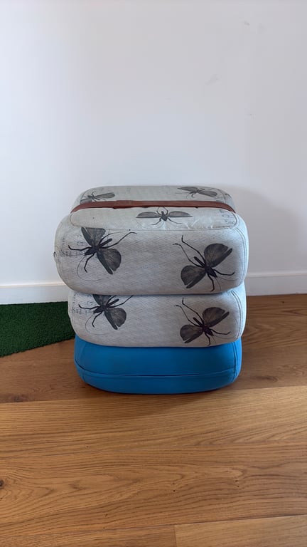 Pouf en Tissu - 3-4