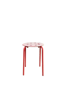Tabouret IKEA Marius Rouge