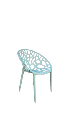 Chaise d'extérieur design plastique "Ice Cold"
