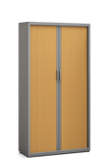 Armoire haute à portes coulissantes