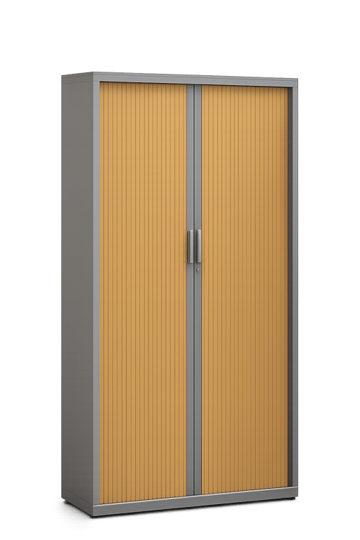 Armoire haute à portes coulissantes