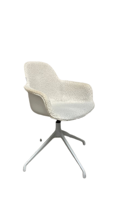 Chaise de réunion Zuiver Albert Kuip Blanche - 3-4