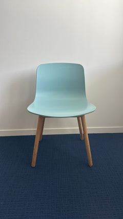 Chaise de réunion Hay Coque Bleu - face