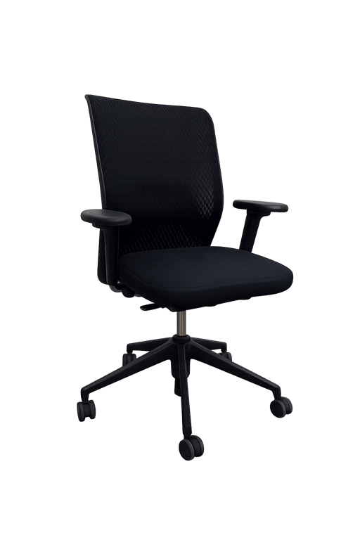Vitra - ID Mesh - Fauteuil de bureau - accoudoirs 3D