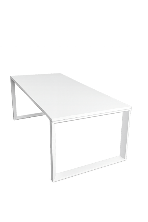 Bureau droit 160x80 blanc