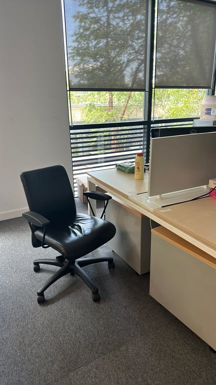 Fauteuil de bureau Gisberger Noir - ambiance