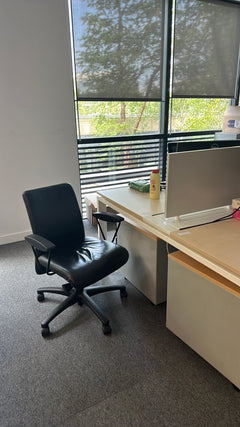Fauteuil de bureau Gisberger Noir - ambiance