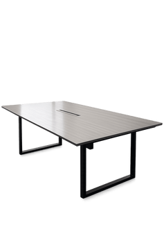 Table de réunion 220x125 Chêne foncé