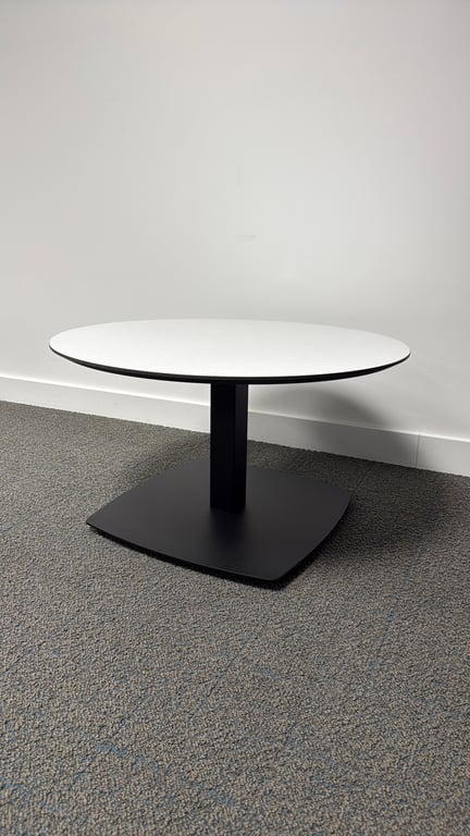 Table basse ronde 70x70 Résine et métal - 3-4