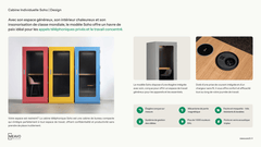 Cabine acoustique solo MEAVO Soho