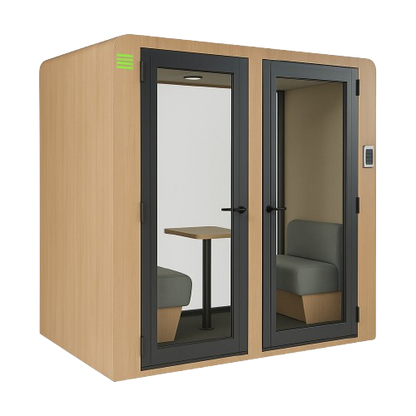 Cabine acoustique - Modèle Kabin livre service retrofitté