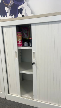 Armoire de rangement basse - portes
