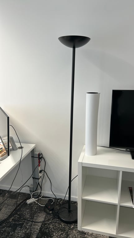 Lampe sur pied 190cm Noire - 3-4