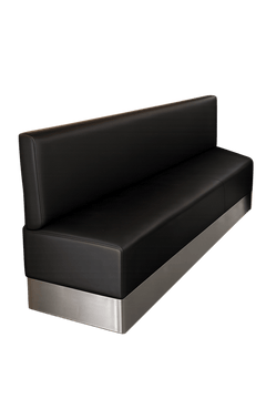 Banc en Cuir et Métal