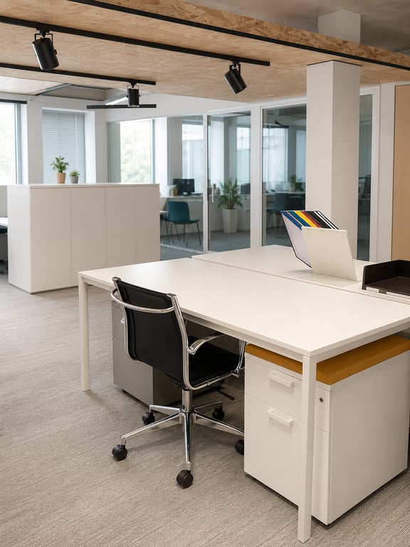 Bureau droit 175x75 cm