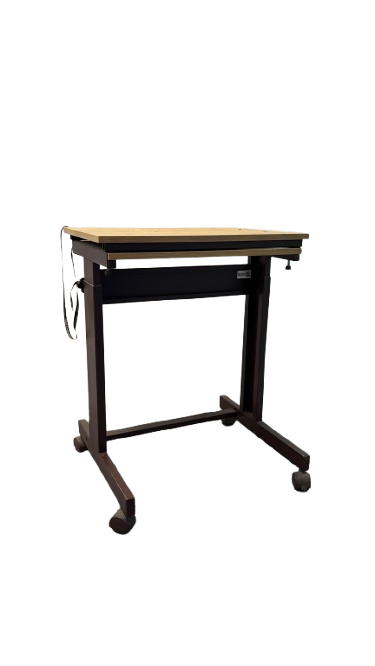 Table polyvalente rectangulaire sur roulettes