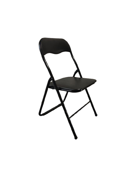 Chaise de réunion pliante avec pieds droits