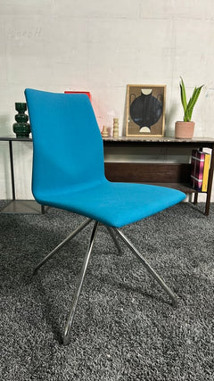 Chaise de réunion Four Design FourOne Bleu - 3-4