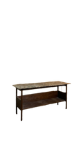 Table basse rectangulaire 120x45 marbre Emperador - Wendelbo Collect