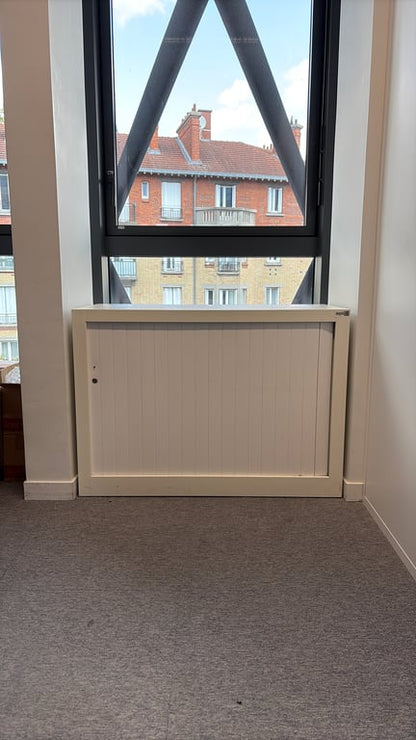 Armoire Basse avec Portes Coulissantes