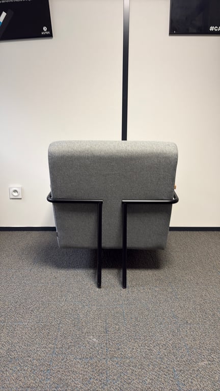 Fauteuil Viccarbe Rt design Gris clair - 3-4