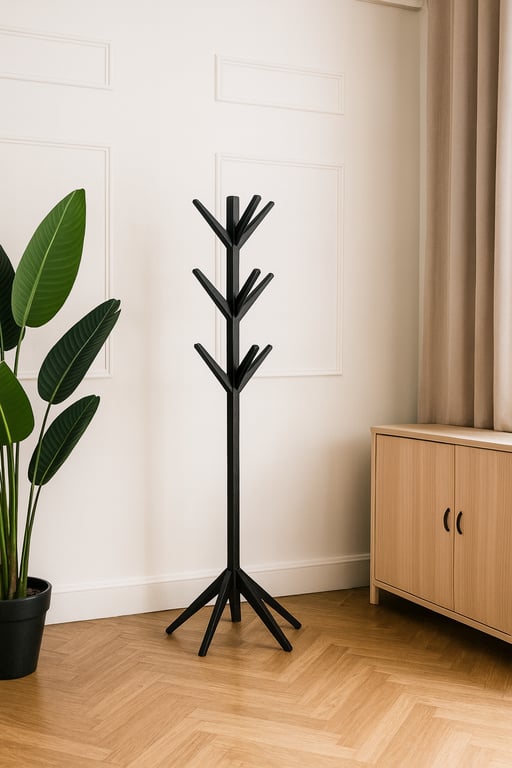 Porte-manteau en bois