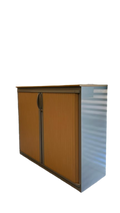 Armoire basse portes coulissantes