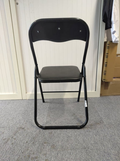 Chaise de réunion pliante avec pieds droits