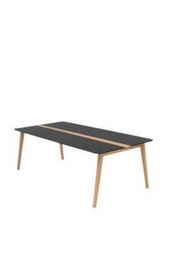 Table de réunion rectangulaire 180x120 - Narbutas Nova Wood - 3-4